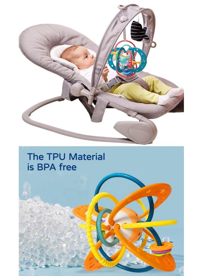 Magicwand Plastic Sensory Infant Baby Teether Loopi Bpa Free Toy For New Borns?Pack Of 1??100% Safe & Non-Toxic??6 Months & Up??Multi-Colored? - Image 4