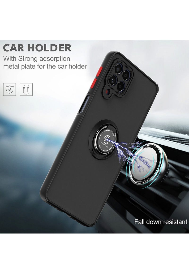 GULFLINK Back Cover Phone Protection Case For Samsung M53 Black/red  - Image 4