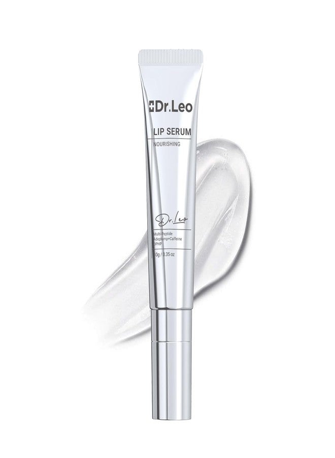 Dr.Leo Multi-Peptide Lip Serum Moisturizing Balm with Natural Oils, 0.35oz - Image 1