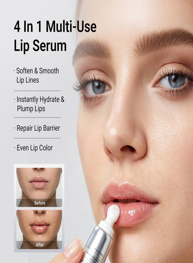 Dr.Leo Multi-Peptide Lip Serum Moisturizing Balm with Natural Oils, 0.35oz - Image 3
