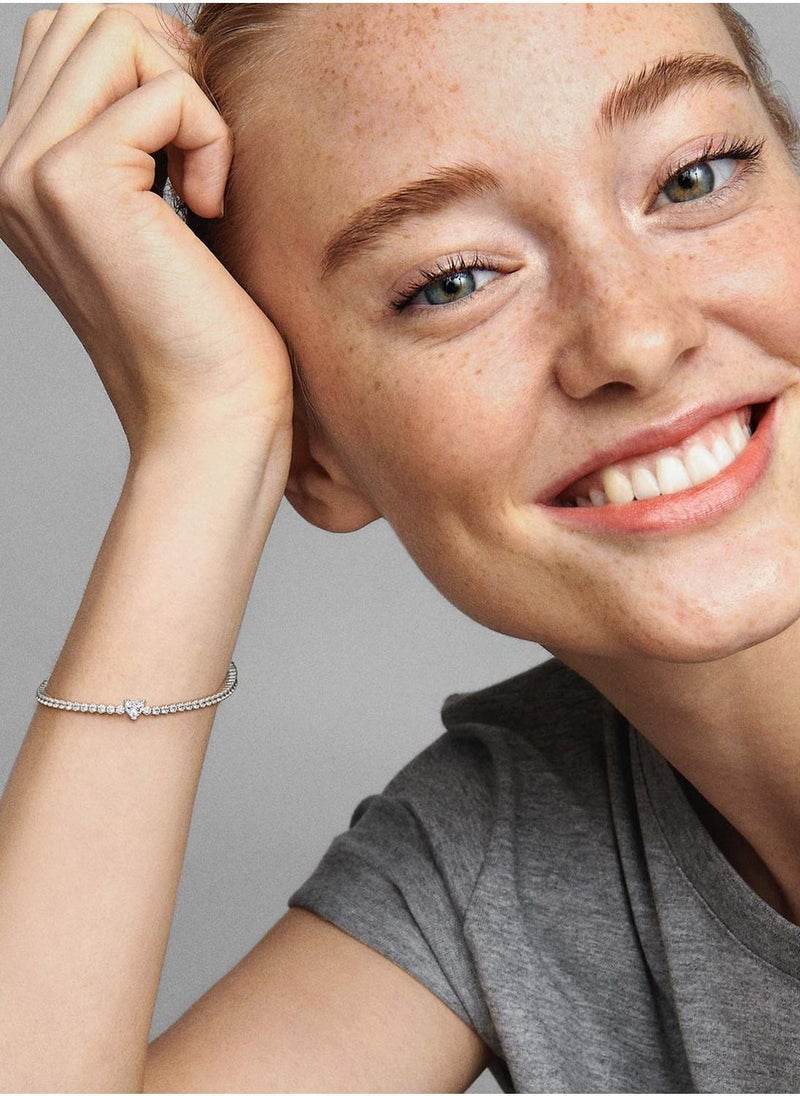 باندورا سوار نمط تنس وقلب لامع - Image 5