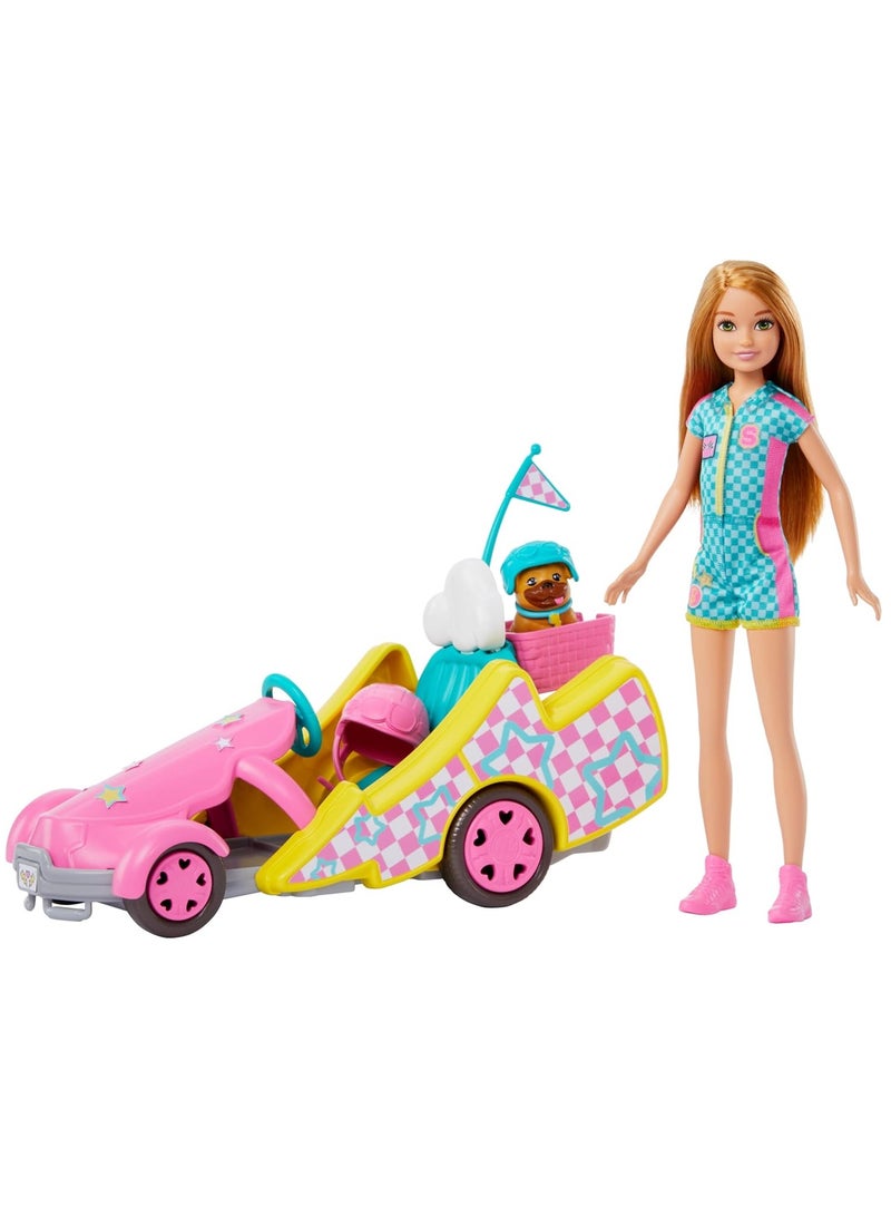Barbie and Stacie to the Rescue Go-Kart Playset - Image 1
