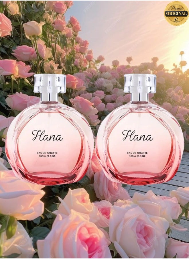 hana 2 Pieces Hana Perfume 100ML  - Image 1