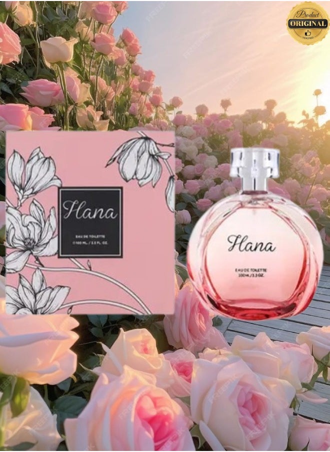 hana 2 Pieces Hana Perfume 100ML  - Image 2