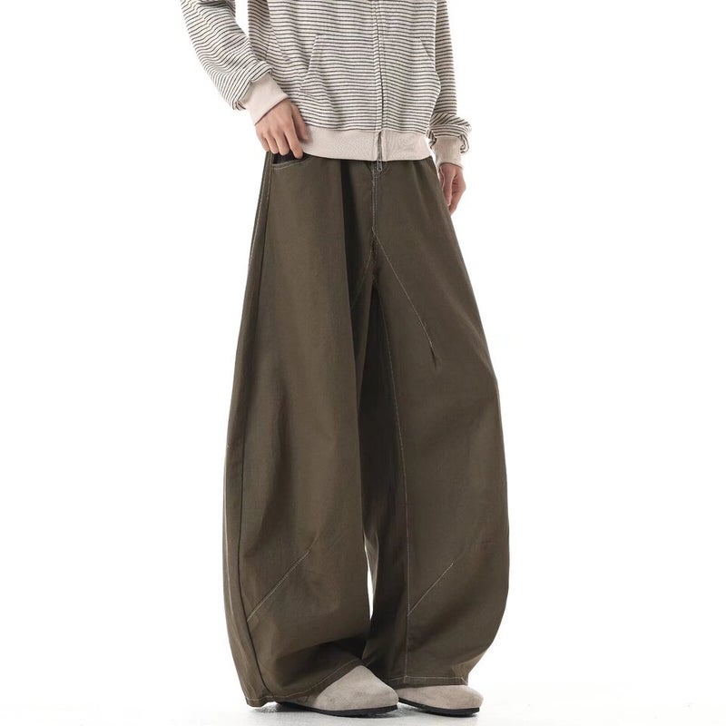 Unisex Classic Denim Jeans Loose Fit Daily Outdoor Wear - Image 1