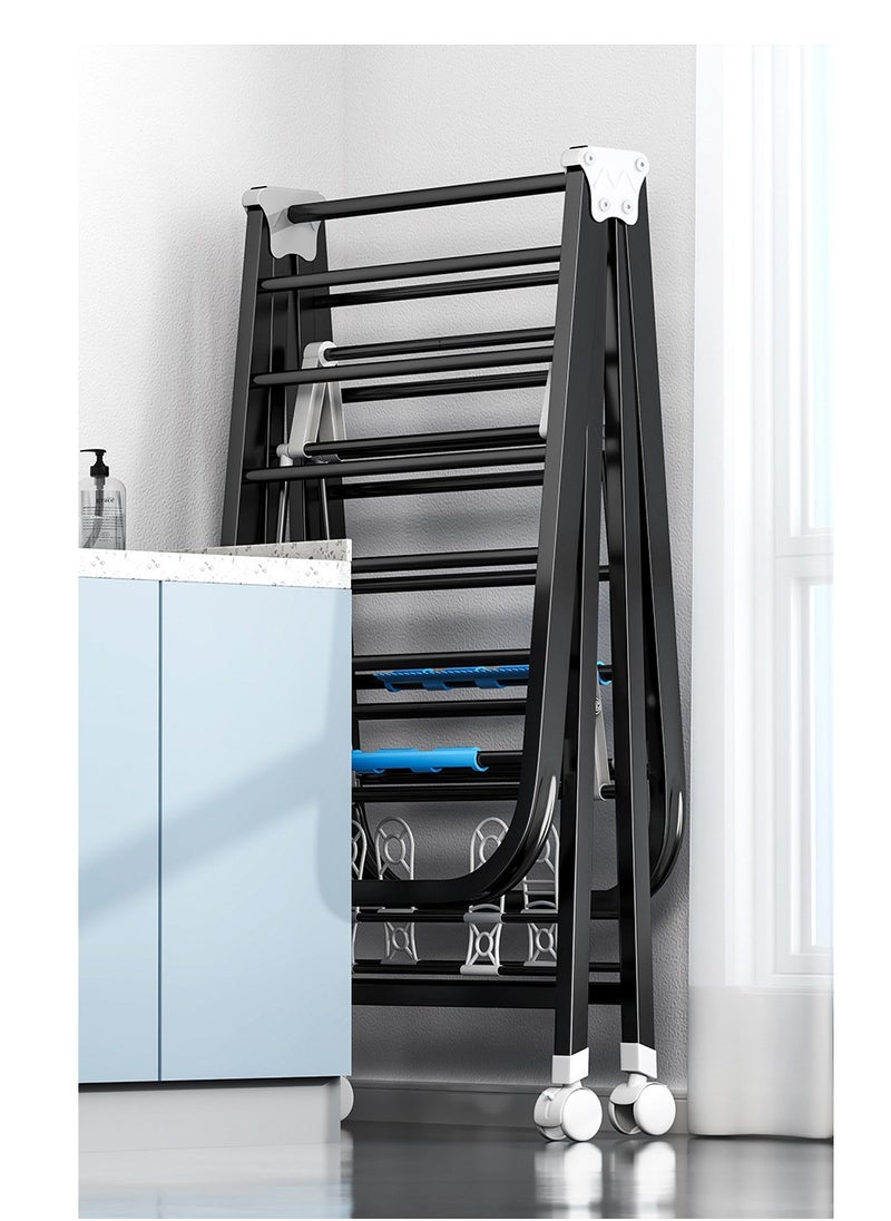 ARNOTEC Small folding clothes drying rack Laundry Drying Rack Cloth Drying Rack For Home Heavy Duty Cloth Rack  - Image 5