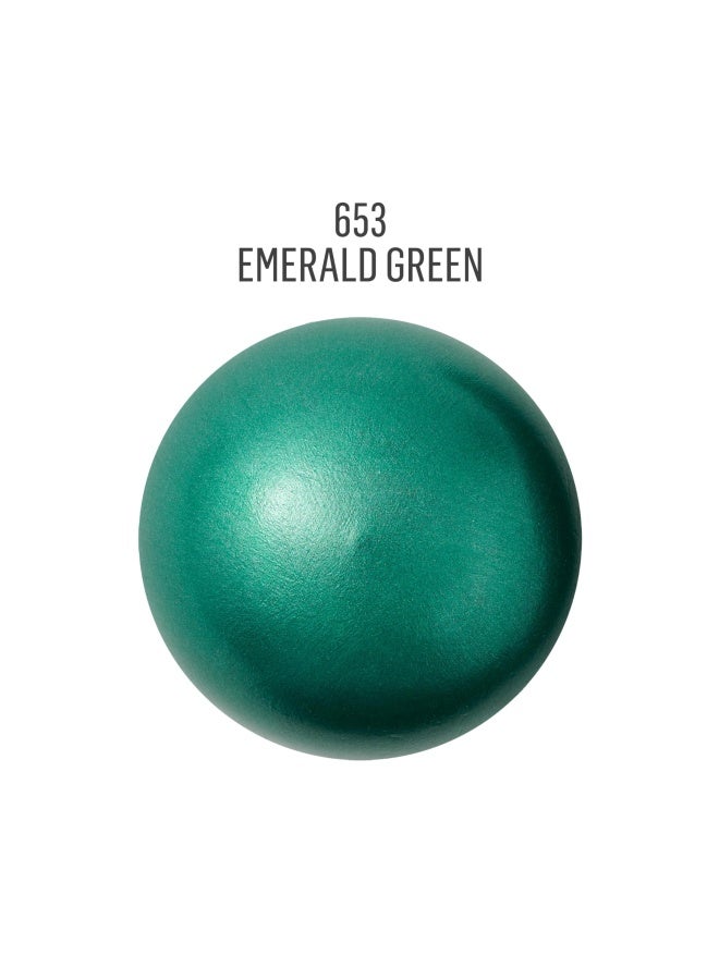 FolkArt Metallic Acrylic Paint in Assorted Colors 2 Ounce 653 Emerald Green - Image 2