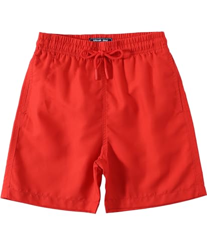 KAILUA SURF 2 Pack Boys Swim Trunks, High-Visibility Safety Colors and American Flag, Quick Dry Kids Shorts, Sizes 2T-16 (K1,56) - Image 4
