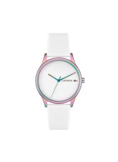 LACOSTE ساعة نسائية دائرية أنالوج بعلبة بيضاء - 2001353  - Image 1
