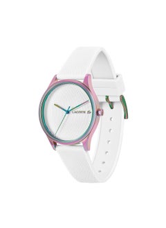 LACOSTE ساعة نسائية دائرية أنالوج بعلبة بيضاء - 2001353  - Image 2