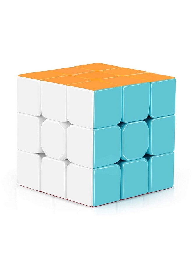 Storio Cubes 3X3 High Speed Sticker Less Magic Puzzle Cube Game Toy Pack Of 1,Multicolor - Image 3