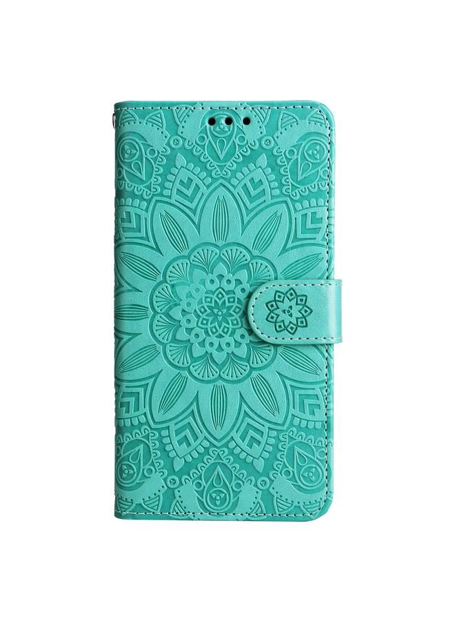 S-TOP Case For Infinix Smart 5 Embossed Sunflower Leather Phone Case - Image 4