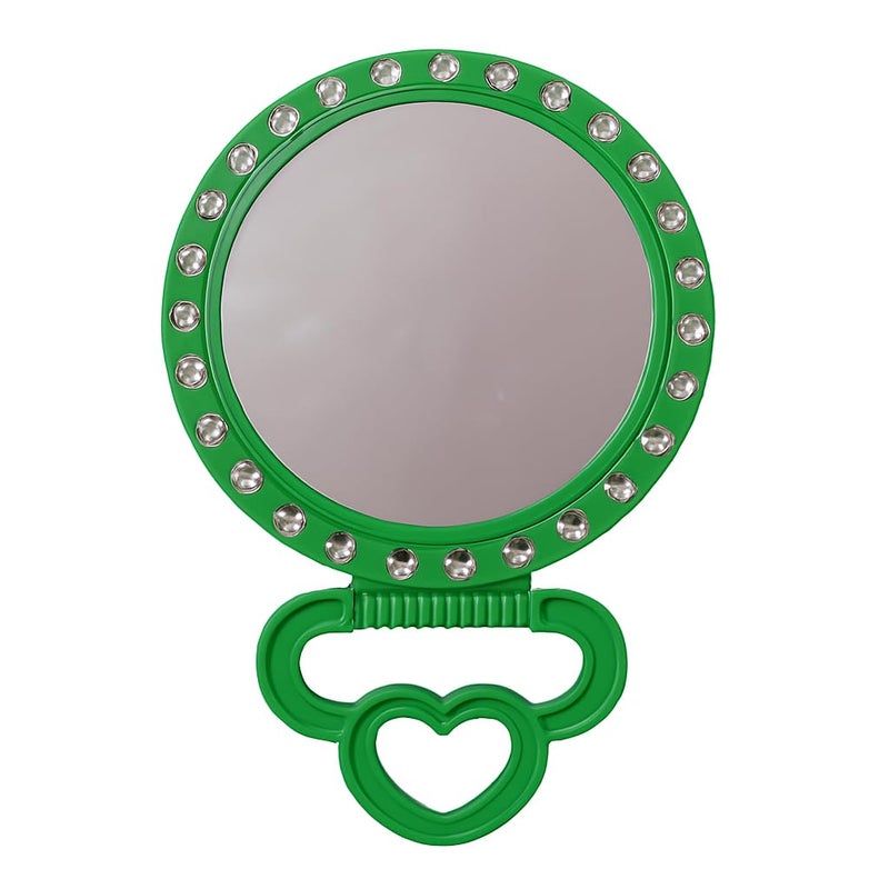 Mirrors (19cm Wall Mounted Desk Mirror, Green)