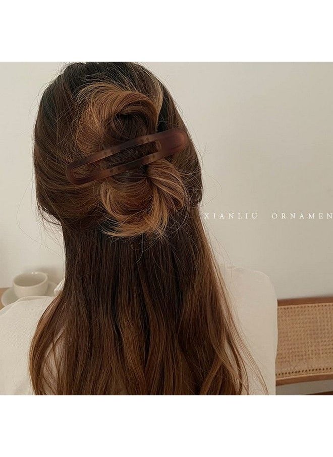 Aaiffey - Alligator Hair Clips5 Pcs Matte Premium Strong Shark Alligator Clips Nonslip Professional Hair Styling Clips For Women Salon Hair Clips Suitable For Any Hairstyles - Image 1