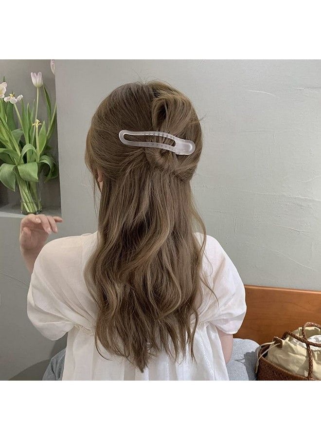 Aaiffey - Alligator Hair Clips5 Pcs Matte Premium Strong Shark Alligator Clips Nonslip Professional Hair Styling Clips For Women Salon Hair Clips Suitable For Any Hairstyles - Image 1