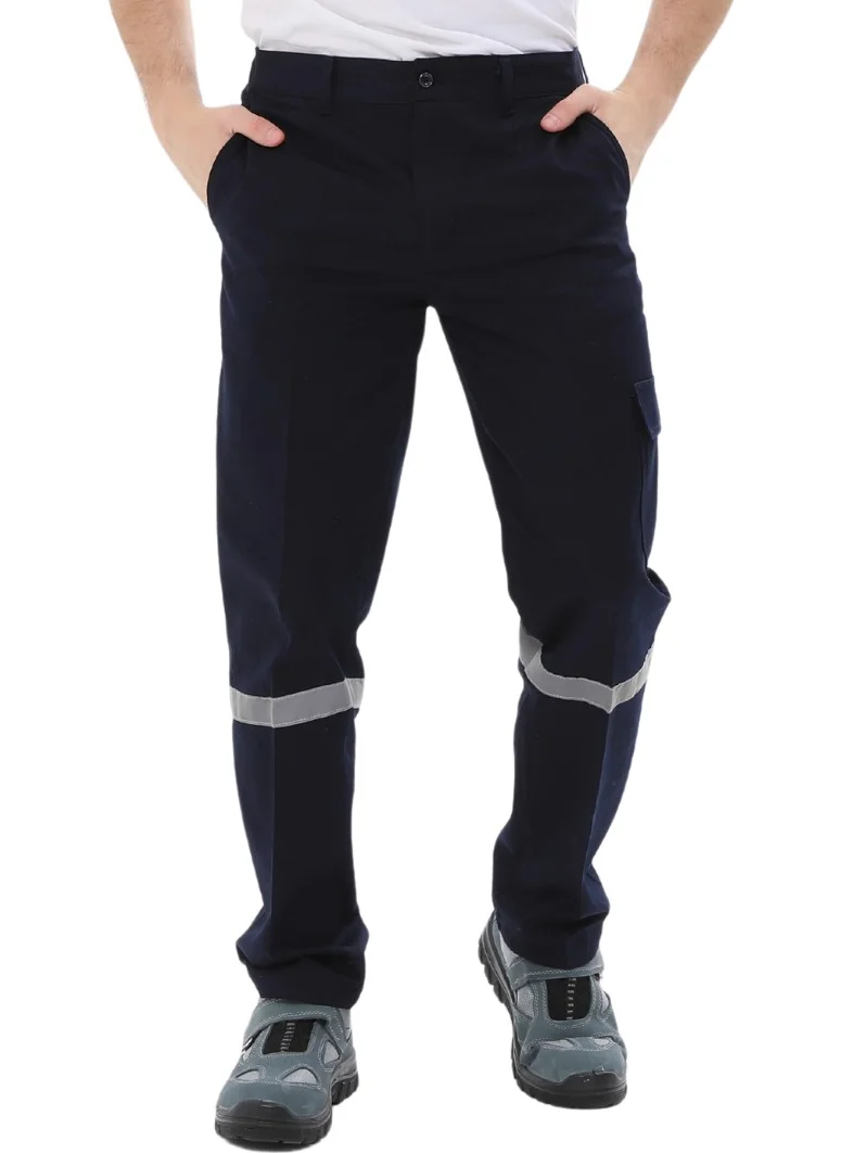 As kurumsal As corporate 16/12 Gabardine Four Seasons Work Trousers / Navy Blue