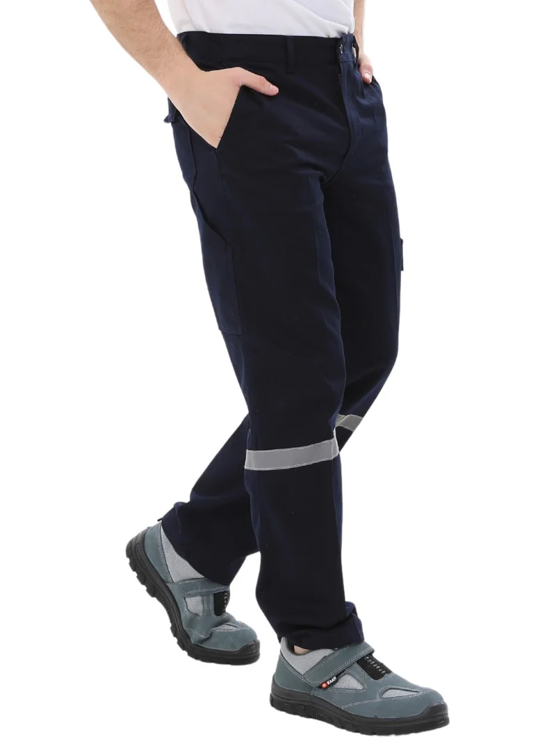 As kurumsal As corporate 16/12 Gabardine Four Seasons Work Trousers / Navy Blue