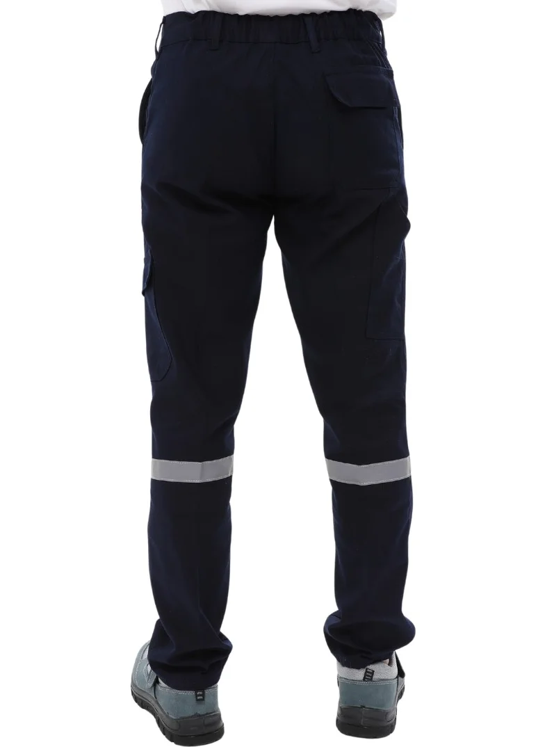 As kurumsal As corporate 16/12 Gabardine Four Seasons Work Trousers / Navy Blue