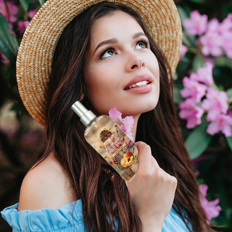 Okay Fragrance Exotic Peach Body Mist Body Spray for Women Light Perfume Mist for Skin Clean Refreshing Scent Uplifting and Fruity Silicone and Paraben Free 8 Fl Oz - Image 4