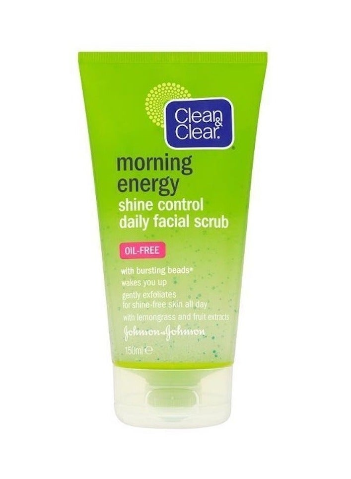 Clean & Clear Shine Control Daily Facial Scrub 150ml
