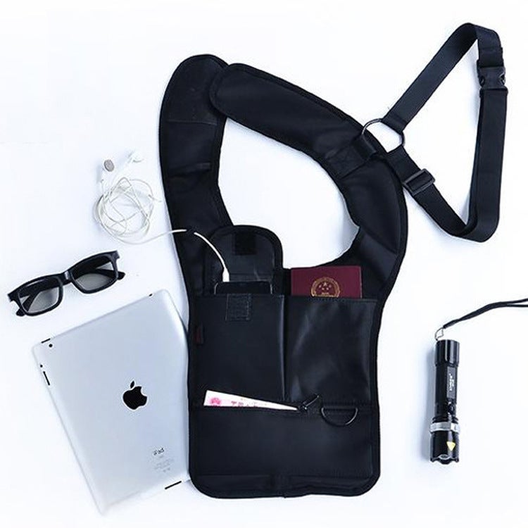 Creative Agent Bag, Portable Shoulder Armpit Bag, Portable Digital Mobile Phone Anti-Theft Bag, Close-Fitting Invisible Document Cosmetics Bag - Image 2