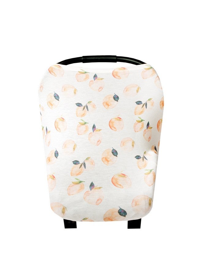Copper Pearl Multi-Use Cover: Car Seat Covers, Nursing Cover, and Stroller Cover for Sun - Stretchy Fabric, All-Season Use, Stylish Designs, Easy Access for Moms - Caroline - Image 1