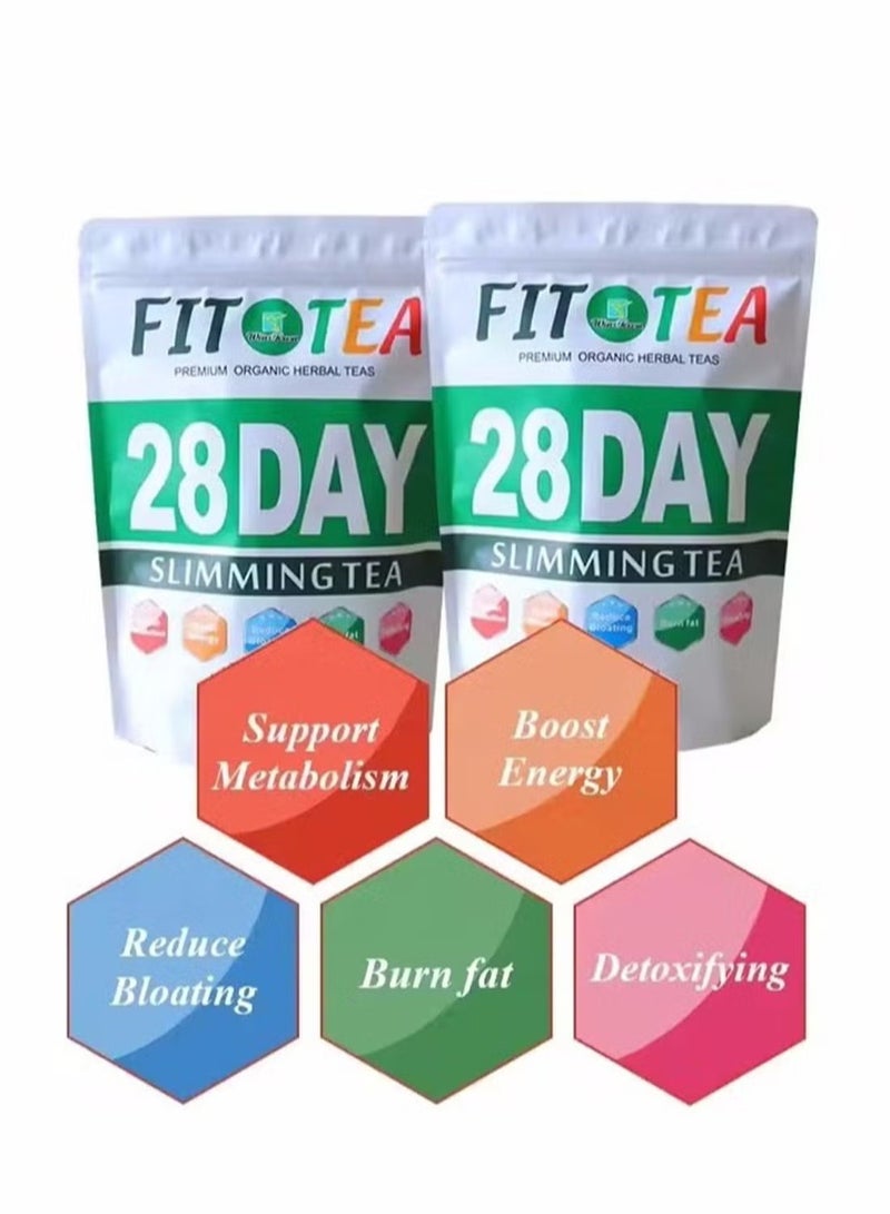 Wins Town Detox Tummy Tea Bags 28 Day Slimming Herbal Tea Weight Loss Support 28 Sachets  - Image 4