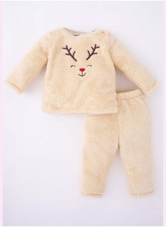 DeFacto New Year 2 Pack BabyGirl Bike Neck Long Sleeve Pyjamas  - Image 1