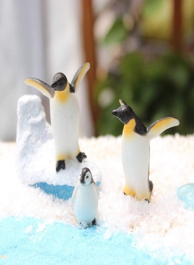 SquarezhenBo Blue-White Iceberg Model Realistic Arctic Miniature 3D Model Polar Bear Christmas Decorations Cake Decoration Craft Home Decoration Cake and Cupcake Toppers - Image 4