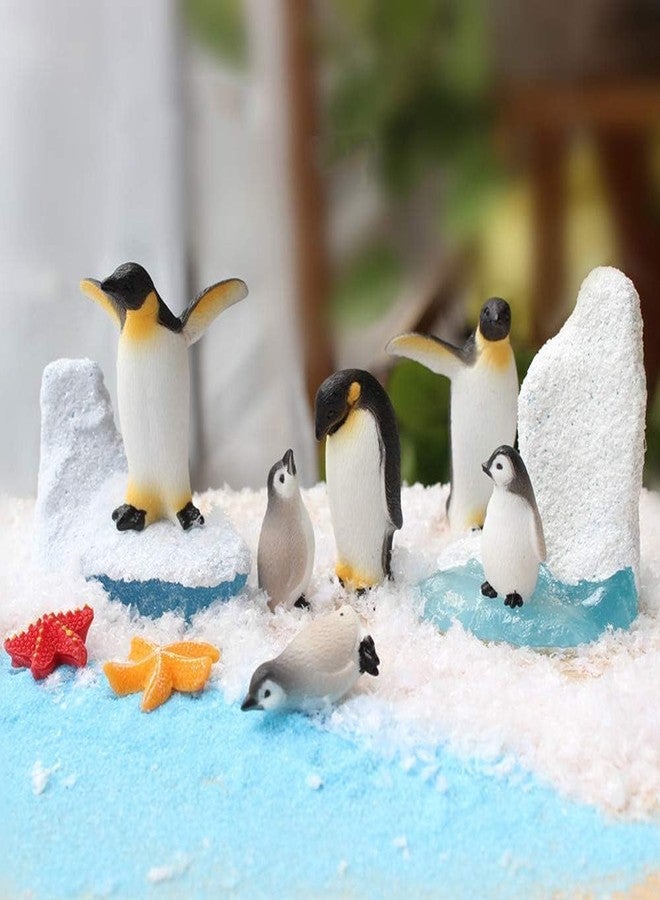 SquarezhenBo Blue-White Iceberg Model Realistic Arctic Miniature 3D Model Polar Bear Christmas Decorations Cake Decoration Craft Home Decoration Cake and Cupcake Toppers - Image 3