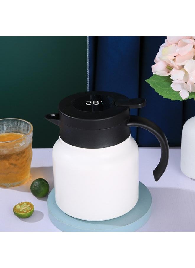 Generic - Heat Preservation Pot 3 6 Stainless Steel Braised Teapot High Color Value Tea Separation Teapot Intelligent Warm Gift Cup - Image 1