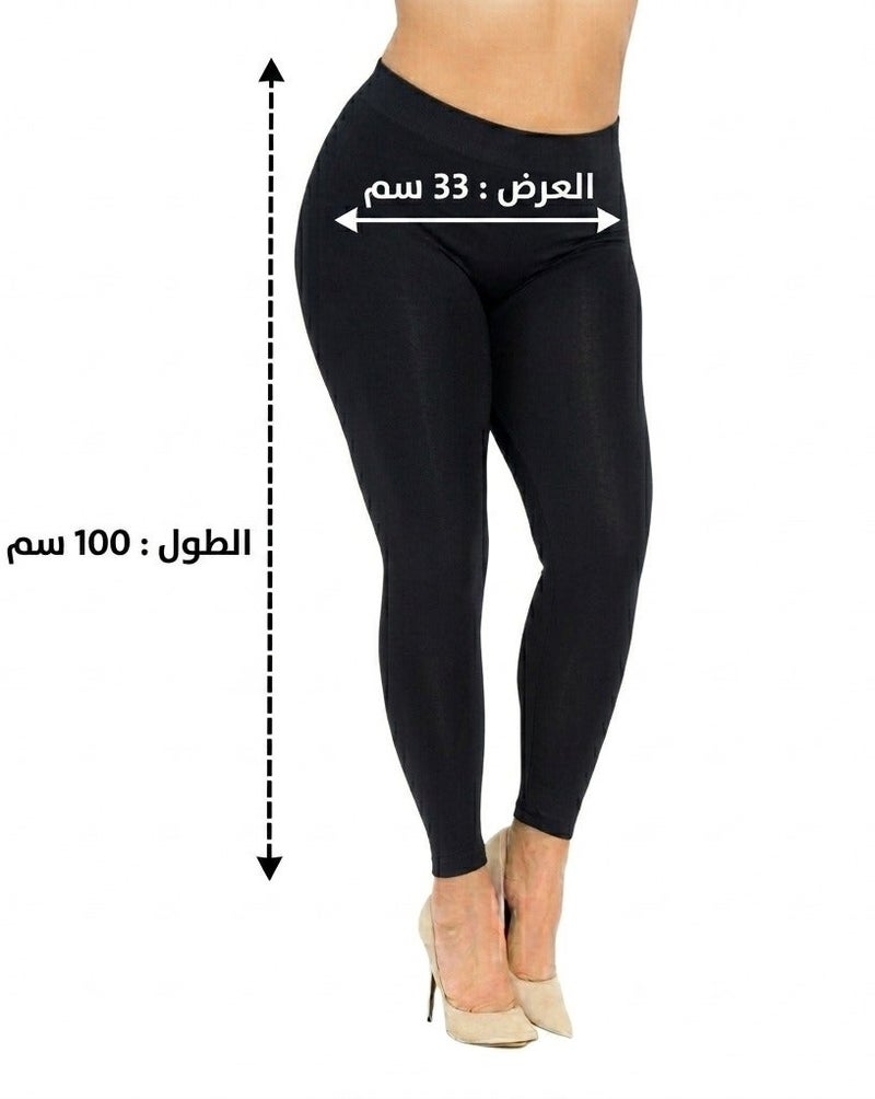 Premium Women's Single Lycra Leggings – Soft & Stretchy Pants (Fits Up to 75 KG) - Image 2