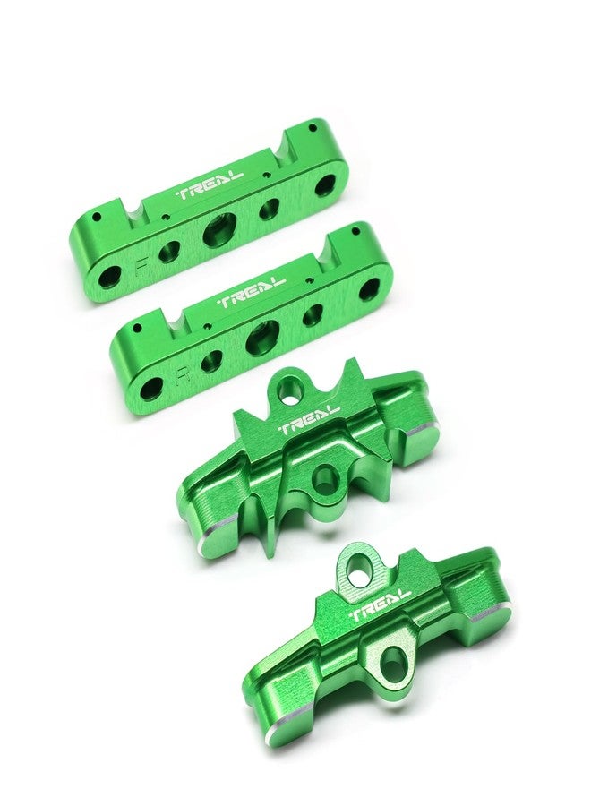 حامل قضيب ربط الذراع السفلي الأمامي من الألومنيوم 7075 من TREAL لسيارات 1/8 Maxx Slash و 1/10 Maxx (أخضر) - Image 1