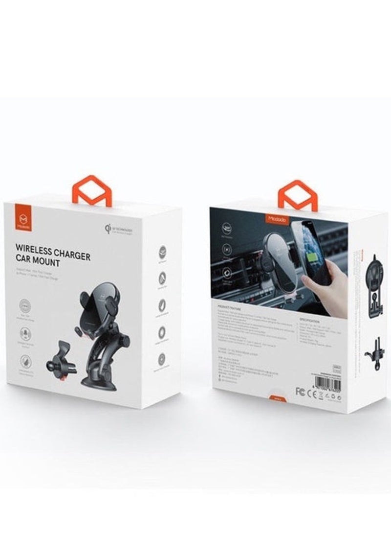 Mcdodo CH-762 | 15W Magnetic Wireless Charger Car Mount - Image 2