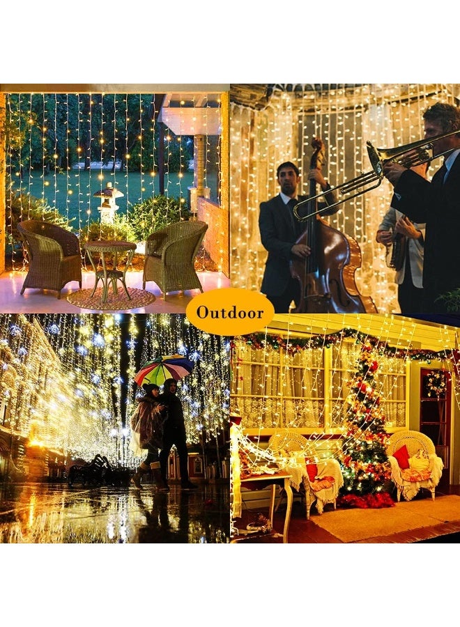 GOGOGO Upgraded Outdoor Solar String Lights for the Garden with Remote Control, Waterproof, 300 LED Fairy Lights, 8 Modes, for Gazebo, Patio, Party, Festival, Wedding, Christmas Decoration - Image 5
