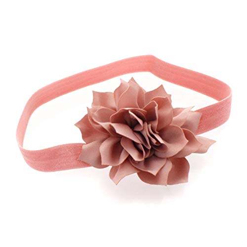 My Lello Baby Petal Flower Headbands Mixed Colors 2-Pack (Dusty Rose/Faded Blue) - Image 5