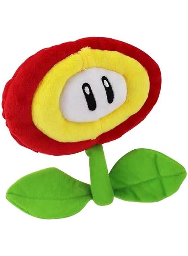 7''Plush Fire Flower Plush Doll Stuffed Animal, Animal Fire Flower Plush Toy Plush Doll Children Toys  New Year Gift Birthday Gift. - Image 5