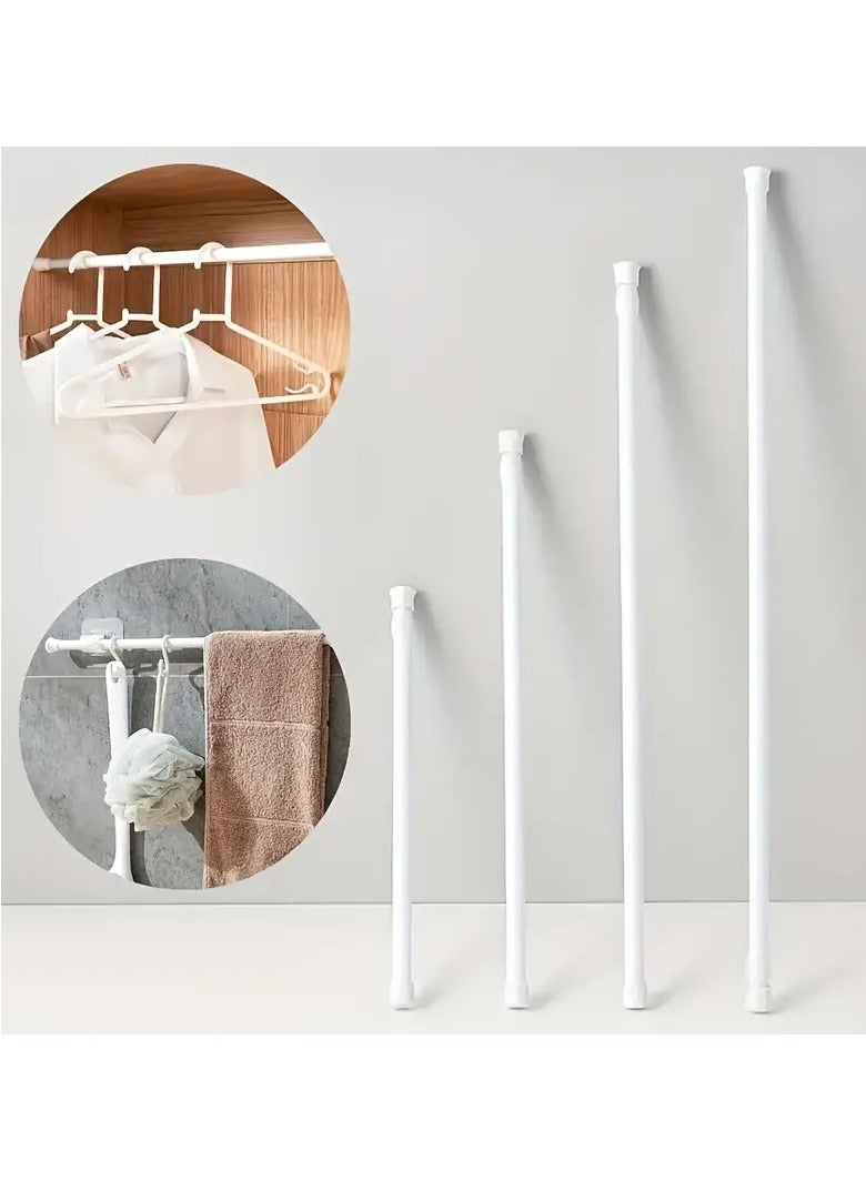 DubaiGallery Spring Extendable Telescopic Net Voile Tension Curtain Rail Pole Rod Rods, Adjustable Curtain Rod for Easy Installation - Image 1