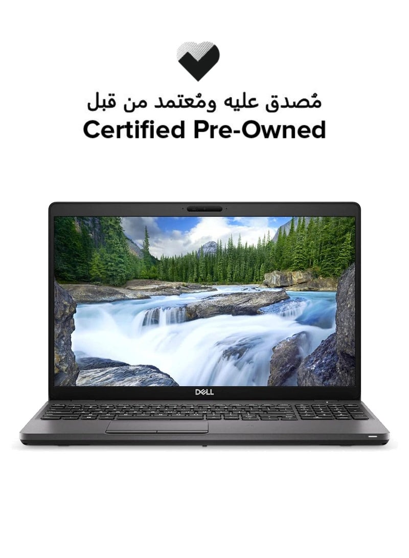 DELL Certified Pre Owned - Latitude 5500 Touch Notebook With 15.6-Inch Touch Display, Intel Core i5 8th Gen/8GB RAM/256GB SSD/Windows 11 English/Arabic grey - Image 1