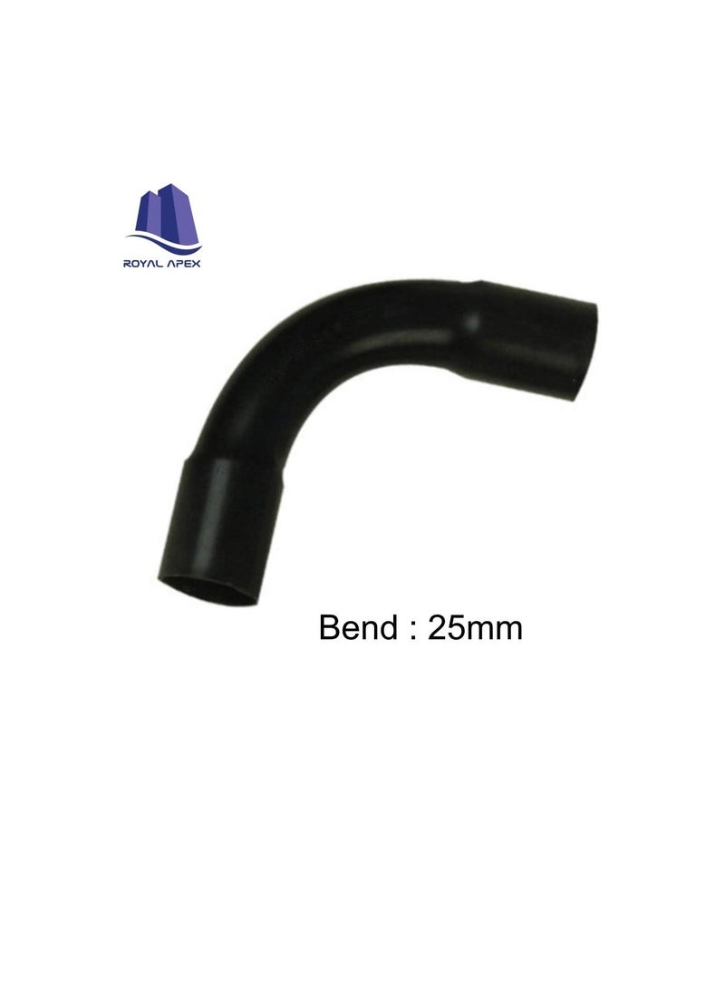 PVC Electrical Conduit Pipe & Fittings for Indoor and Outdoor Electrical Wiring and Cabling (Pack of 10) (25mm, Bend) - Image 2