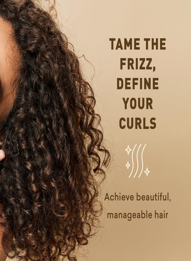 Just Nutritive Herbal Gel for Curly Hair | Frizzy Hair Styling and Conditioning Gel | 16 Oz - Image 3