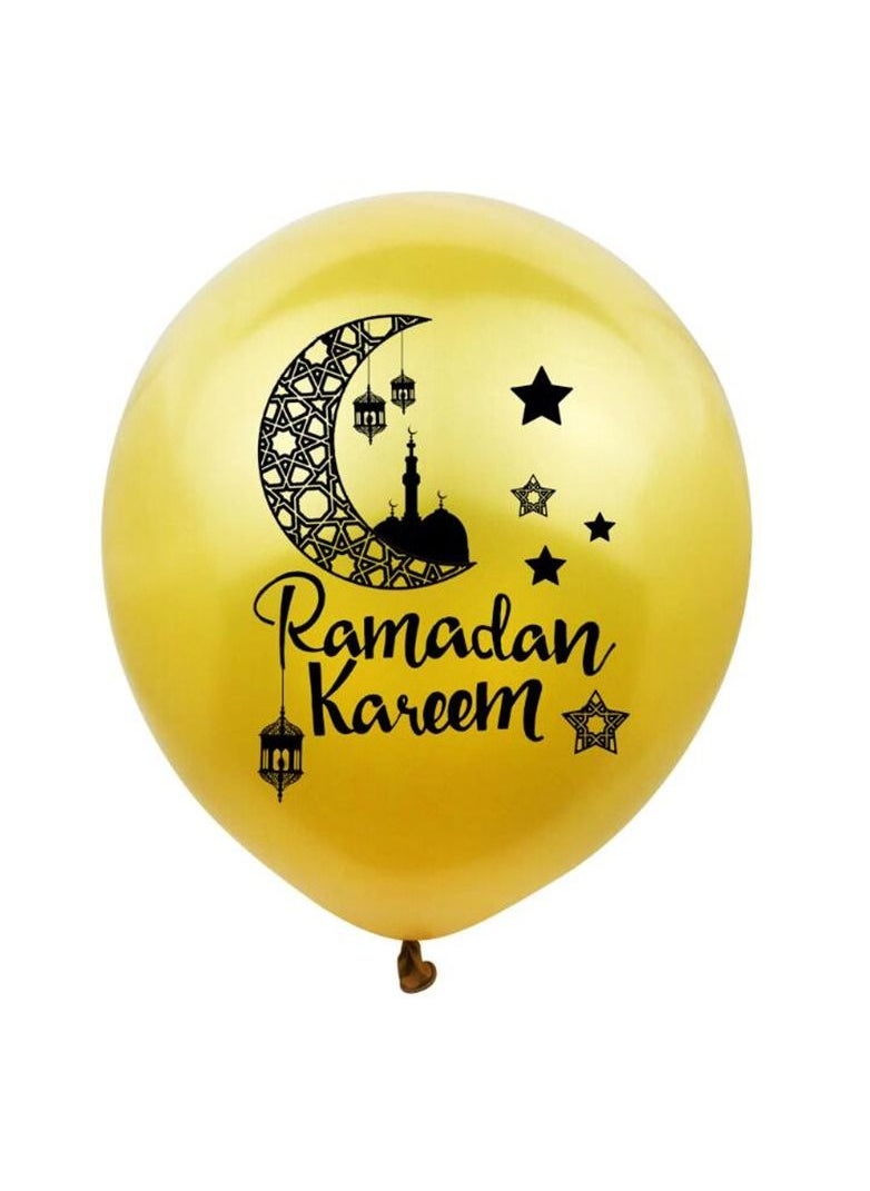 Highland - 10 piece  Ramadan Kareem Balloons for Decorations - Image 1