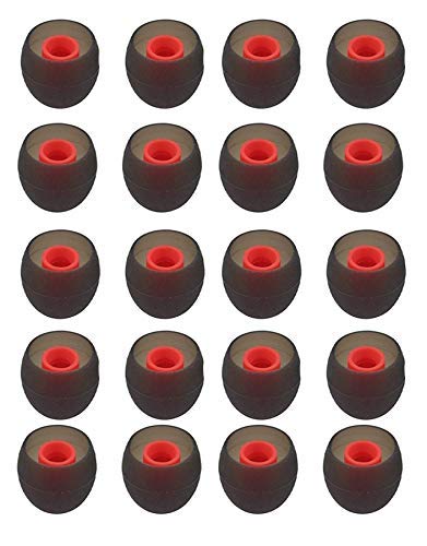 Posh Wireless Bluetooth In Ear Replacement Earbud Tips (Black) - Image 5