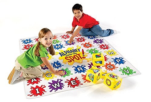 Learning Resources Alphabet Marks The Spot Floor Mat 34 Piece Set Ages 5 Letters Sounds Alphabet GameSpelling Games - Image 5