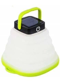 QAWACHH QAWACHH Solar Operated Collapsible LED Outdoor Lamp 3Level Luminescence Adjustable Waterproof Camping Tent Hiking Flashlight Lantern  - Image 1
