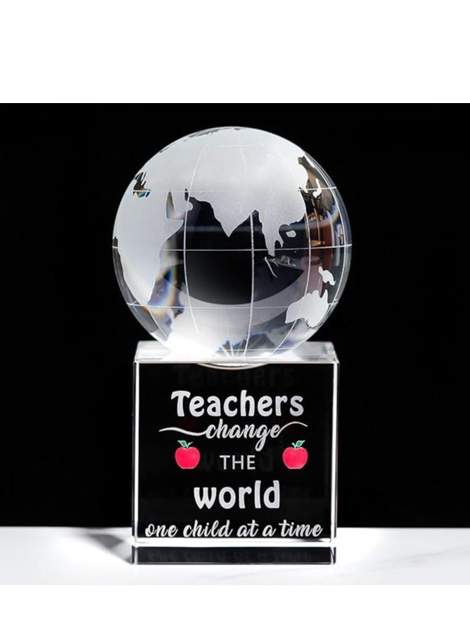 RARELY هدايا المعلم للنساء والرجال الكريستال تذكار أفضل المعلمين تقدير الهدايا أفكار نهاية العام العودة إلى المدرسة هدايا المعلمين - Image 1