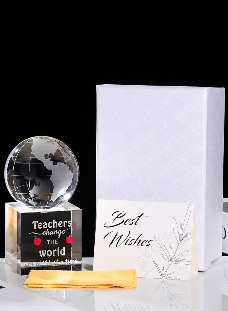 RARELY هدايا المعلم للنساء والرجال الكريستال تذكار أفضل المعلمين تقدير الهدايا أفكار نهاية العام العودة إلى المدرسة هدايا المعلمين - Image 3