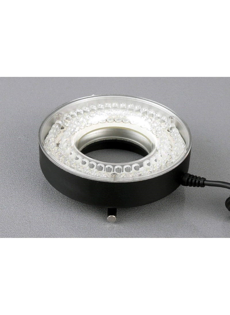 AmScope AmScope LED80MB 80LED Microscope Ring Light Black with Metal Body and Adapter  - Image 3