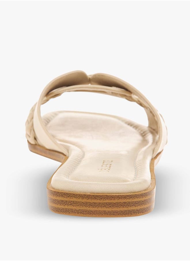 Celeste Women's Textured Slip-On Sandals  - Image 5