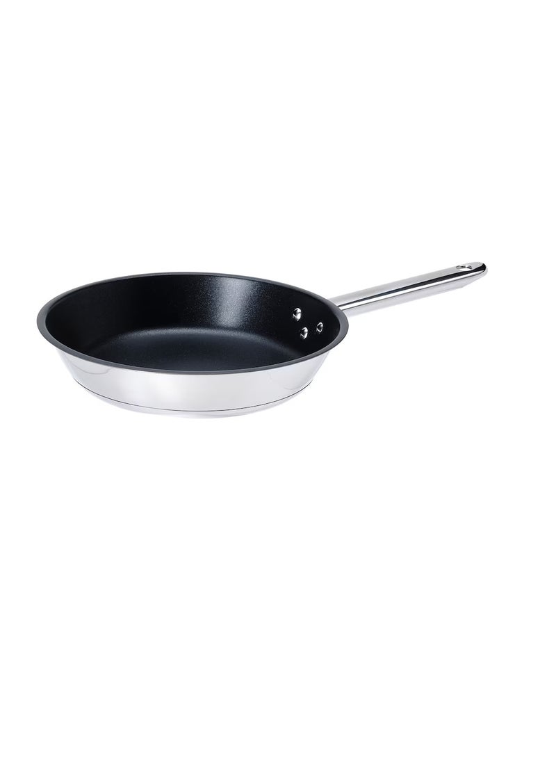 Frying pan stainless steel non stick coating 24 cm - Image 1